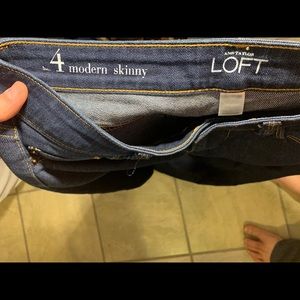 Women’s Ann Taylor Loft Modern Skinny Jeans Sz4